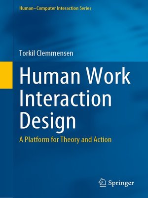 cover image of Human Work Interaction Design
